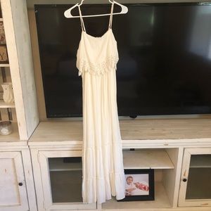 Ivory maxi dress